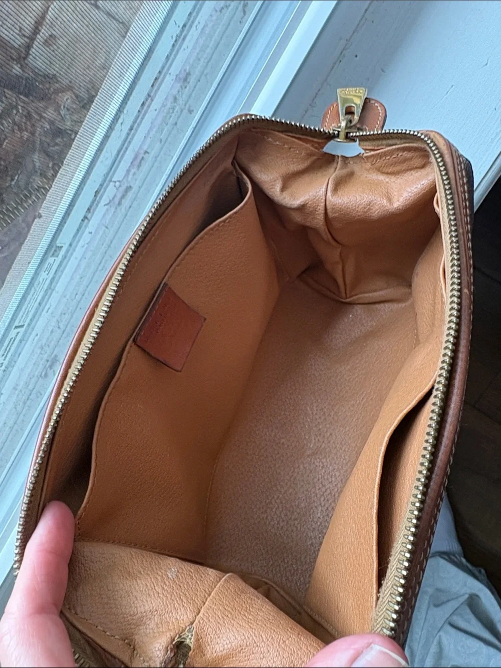 Celine Macadam Cosmetic/toiltry Pouch